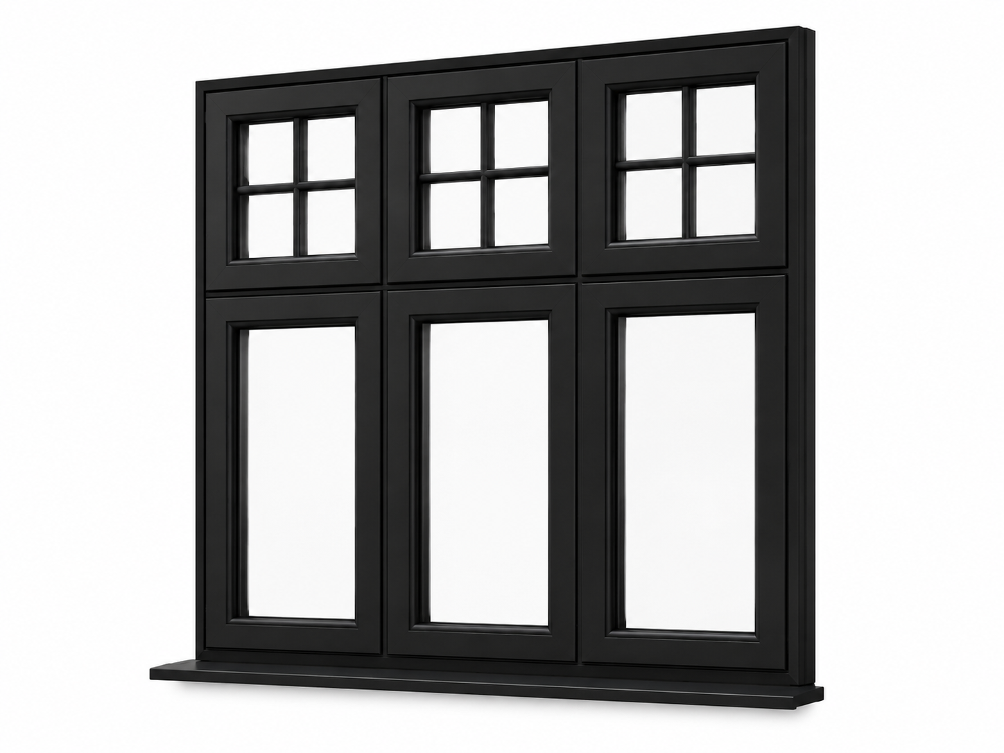 Aluminium windows fitted in a West London home