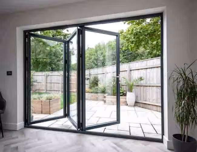 Aluminium Bi-fold Doors installed in West London